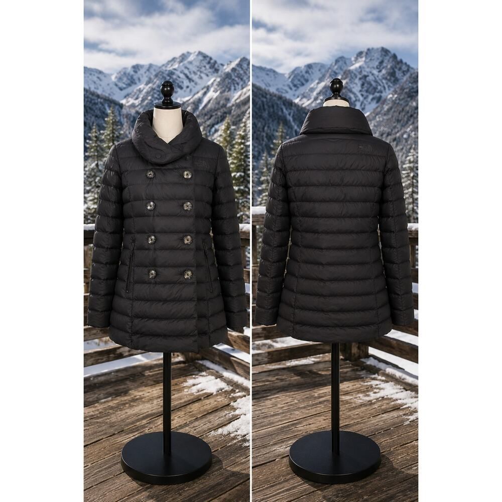 The North Face Paulette Down Puffer Coat Black Women’s Small